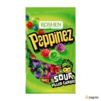 آبنبات ترش میوه ای مدل Roshen Peppinezzz وزن ۱ کیلو گرم