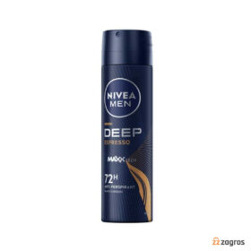 اسپری ضد تعریق مردانه نیوآ مدل DEEP ESPRESSO با ماندگاری 72 ساعته حجم 150 میل