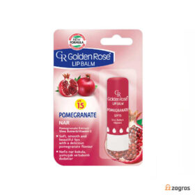 بالم لب استیکی spf 15 گلدن رز مدل Pomegranate Shine حجم 5 میل
