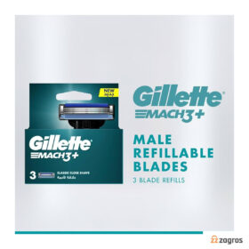 تیغ یدک ژیلت مدل Gillette Mach 3  بسته 3 عددی