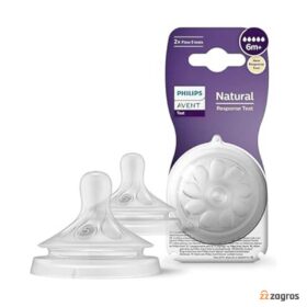 سر شیشه AVENT مدل Natural بسته 2 عددی مناسب بالای 6 ماه
