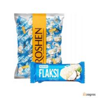 شکلات روشن مدل Roshen Flaksi Coconu وزن۵۰۰ کیلوگرم