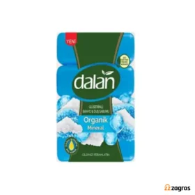 صابون دالان حاوی گلیسیرین  ORGANIC Minerals تعداد 4 عددی