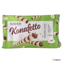 ویفر رولی روشن مدل Roshen Konafetto وزن ۱۴۰ گرم (کپی)