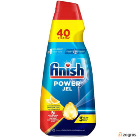 ژل ماشین ظرفشویی فینیش مدل Finish Hepsi Bir Arada Jel با رایحه لیمو 1000 میل