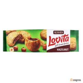 کوکی با مغز کرم فندقی  لاویتا ROSHEN حجم 150 گرم