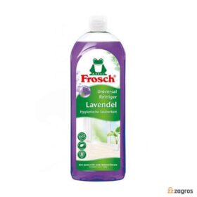 محلول چند منظوره پاک کننده سطوح Frosch با رایحه اسطوخودوس 750 میل محلول چند منظوره پاک کننده سطوح Frosch با رایحه اسطوخودوس 750 میل