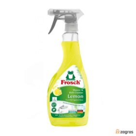 اسپری پاک کننده حمام و دوش Frosch با رایحه لیمو 500 میل