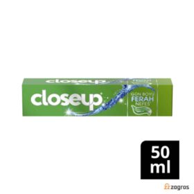 خمیر دندان کلوزآپ مدل MENTHOL FRESH حجم 50 میل
