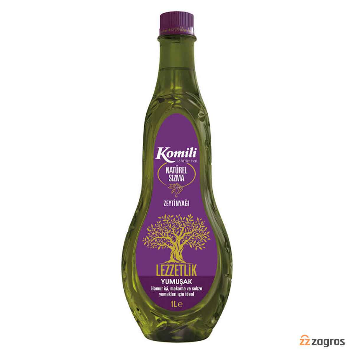 روغن زیتون کوملی ۱ لیتری