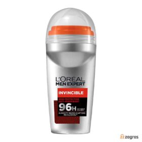 رول ضد تعریق مردانه لورآل مدل Invincible 96H حجم 50 میل