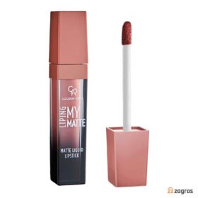 رژ لب مایع مات گلدن رز مدل LIPING MY MATTE