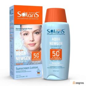 ضد آفتاب سولاریس آردن مدل آکوا نیوژن SPF50 انواع پوست 100 میل