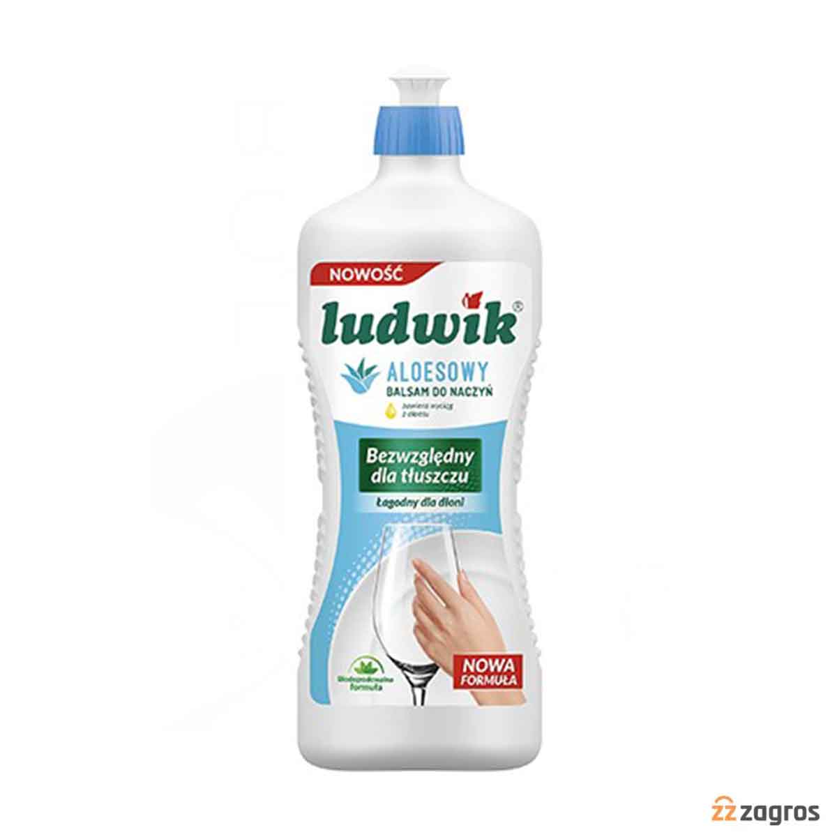 مایع ظرفشویی دستی Ludwik حجم ۹۰۰ گرم