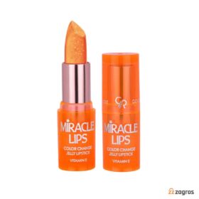 رژ لب جامد گلدن رز مدل Golden Rose Miracle Lips