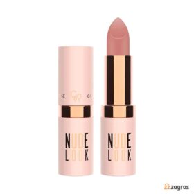 رژ لب جامد و مات گلدن رز Golden Rose سری Nude Look شماره رنگ 01