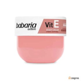 کرم بدن باباریا مدل Vitamin E حجم 400 میل